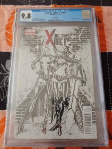 UNCANNY X-MEN #19.Now CAMPBELL SKETCH VARIANT  CGC 9.8 NM/MT