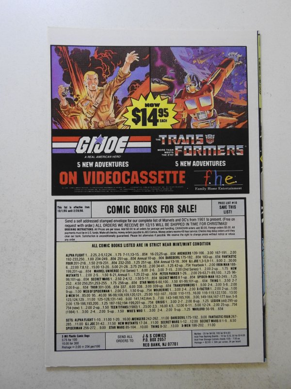 The Uncanny X-Men #202 (1986) VF Condition!