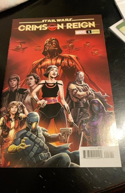 Star Wars Crimson Reign #1 1:50 Cummings Variant Marvel 2022 NM+