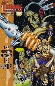 Turok, Dinosaur Hunter #21 VF/NM; Valiant | save on shipping - details inside