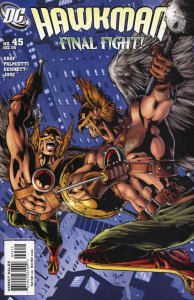 Hawkman (4th Series) #45 VF ; DC | Jimmy Palmiotti Justin Gray