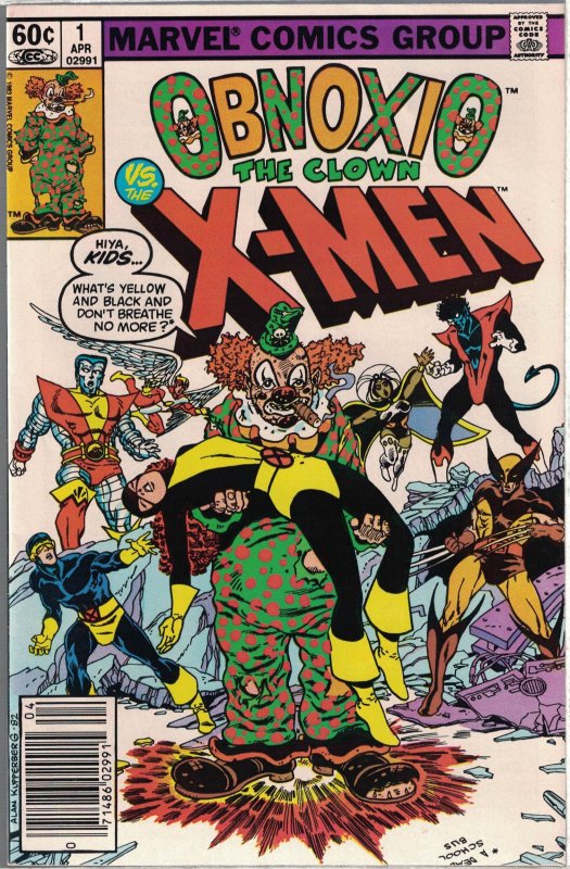 Obnoxio the Clown vs. The X-Men (1983)