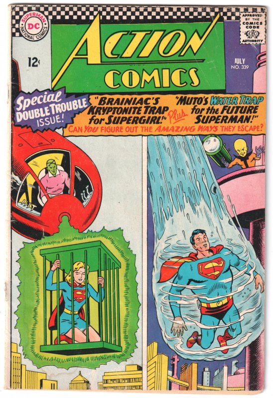 Action Comics #339 (1966) Supergirl