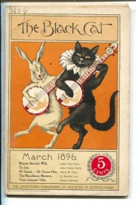 Black Cat #6 3/1896-Nelly Littlehale Umstaetter cover-A. Maurice Low-Early is...