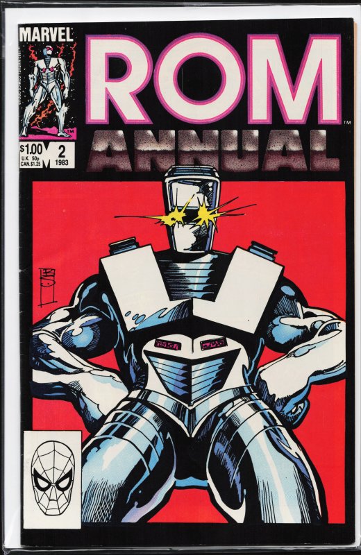 Rom Annual #2 (1983) Rom [Key Issue]