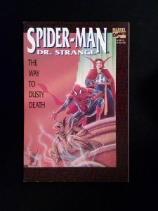 Spider-Man/Dr. Strange The Way to Dusty Death GN #1 MARVEL 1992 VF+ VARIANT