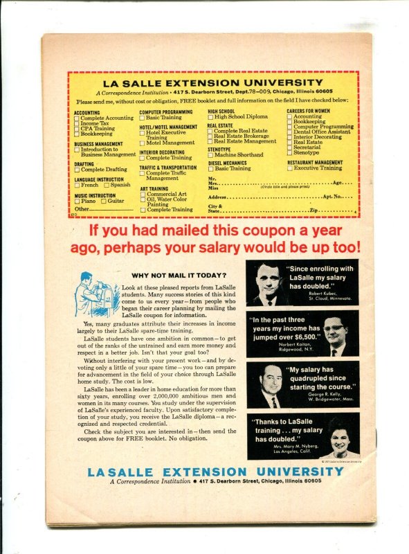 Marvel Feature #4 - 1st App Michael Stockton (5.0/5.5) 1972