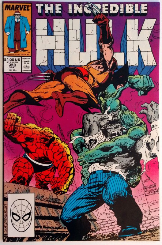 The Incredible Hulk #359 (FN+, 1989)