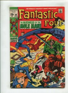 FANTASTIC FOUR #89 (6.5/7.0) HIGH GLOSS, ORIGINAL OWNER COLLECTION!! 1969