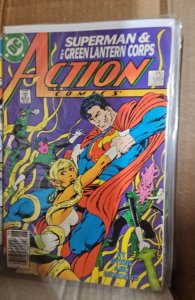 Action Comics #589 Newsstand Edition (1987)