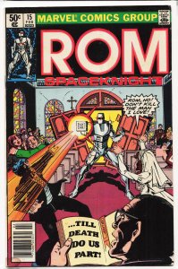 Rom #15 (1981) Daredevil