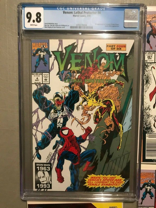Venom Carnage First Appearance Lot Amazing Spider-Man 361 Newsstand Lethal