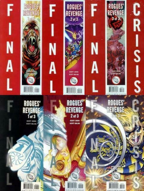 FINAL CRISIS ROGUES REVENGE (2008)1a-3a,1b-3b COMPLETE+