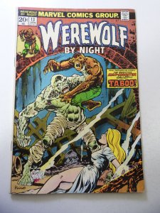 Werewolf by Night #13 (1974) VG Condition See desc