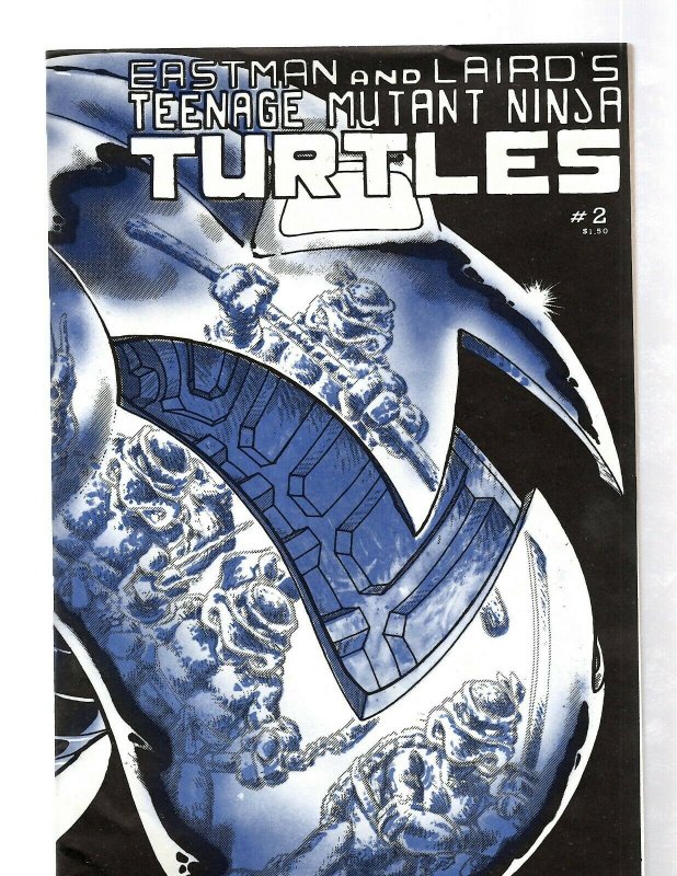 Teenage Mutant Ninja Turtles # 2 VF/NM Mirage Studios Comic Book 1st Print J460