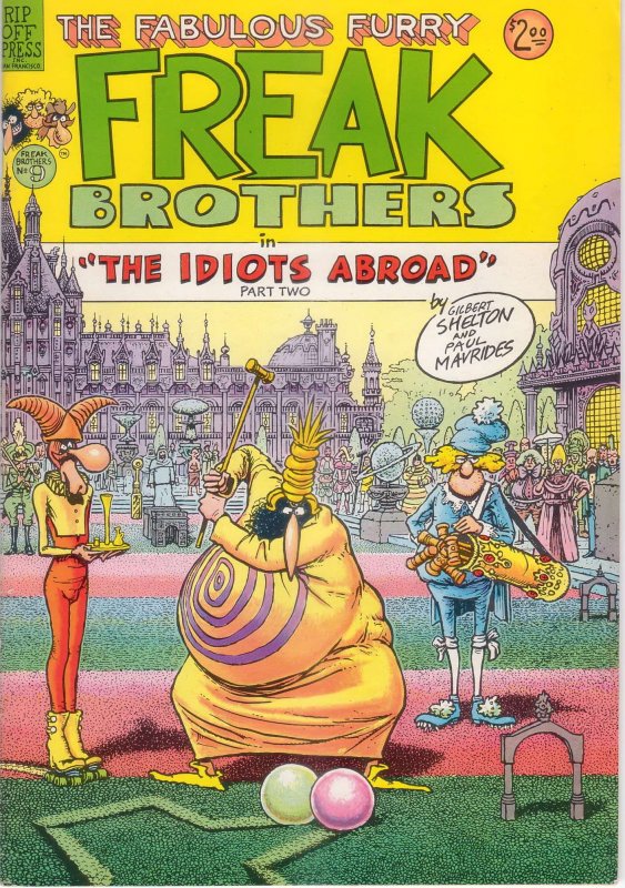 Fabulous Furry Freak Brothers, The #9 VF ; Rip Off | 1st Print Gilbert Shelton U