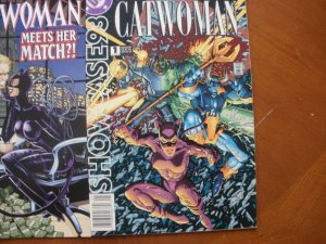 7 DC Comic: CATWOMAN #2 4 27 46 56 69 & Showcase 1993 Annual Cyborg Blue Devil