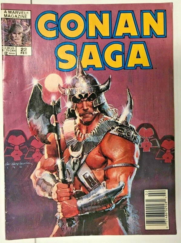 *Conan Saga #1-6, 22 (7 Magazines)