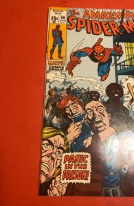 The Amazing Spider-Man #99 (1971)panic in the prison