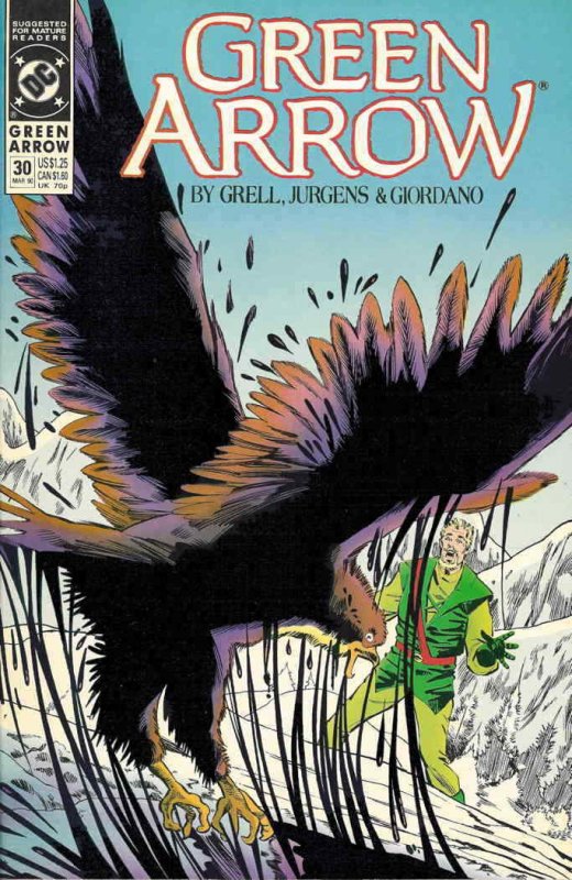 Green Arrow #30 VF/NM; DC | save on shipping - details inside