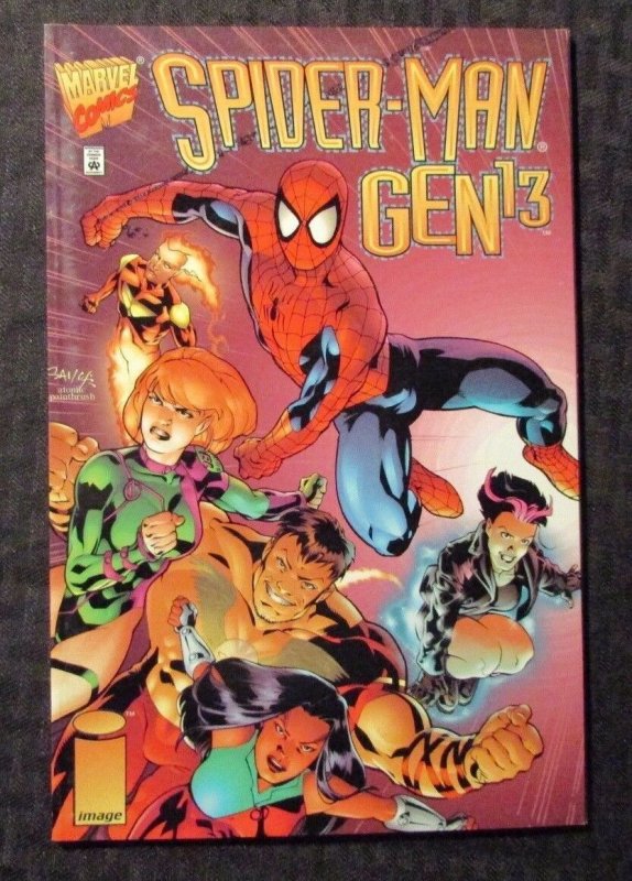 1996 SPIDER-MAN & GEN 13 SC NM 9.4 1st Print