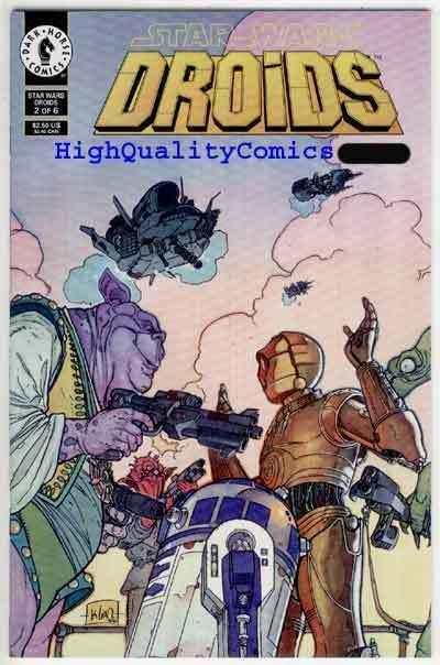 STAR WARS : DROIDS #2, NM+, Robots, Dark Horse, 1994, RP3PO, R2-D2