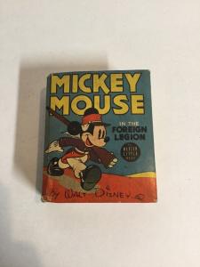 Mickey Mouse In The Foreign Legion Fn Fine 6.0 Big Little Books 1428