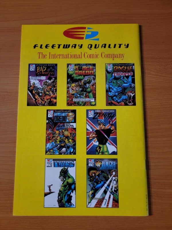 Judge Anderson #2 ~ NEAR MINT NM ~ 1988 Fleetway / Quality Comics