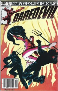 Daredevil #192 through 195 (1983)