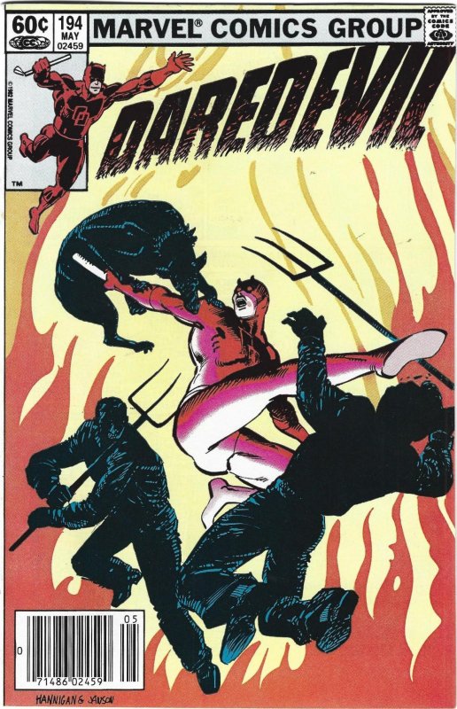 Daredevil #192 through 195 (1983)
