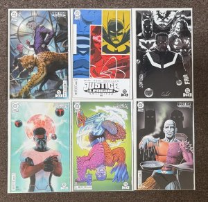 Justice League Unlimited #12,13,14,15,16,17 NM Lot DC KO Variant 2026