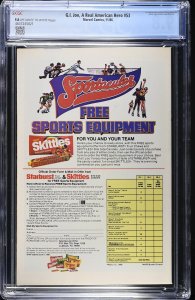 G.I. Joe, A Real American Hero #53 (11/86) Graded CGC 9.8