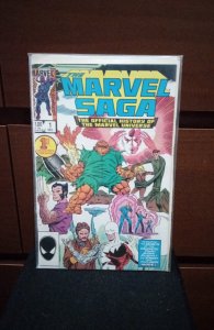 The Marvel Saga The Official History of the Marvel Universe #1 Canadian Varia...