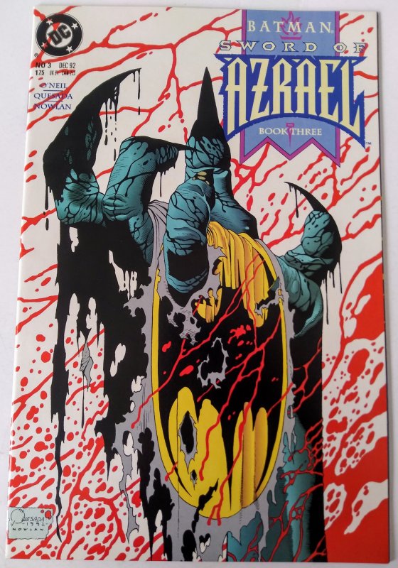 BATMAN Sword of Azrael #3 - 1¢ Auction Event! No Resv! See More!!!