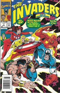 The Invaders #1 (5-93) - Captain America, Human Torch,Sub-Mariner, Miss America