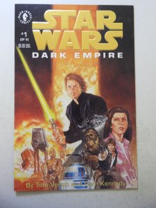 Star Wars: Dark Empire #1 Gold foil logo w/ CoA! VF+ Condition