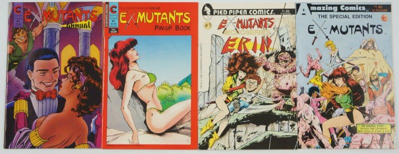 Ex-Mutants #1-8 VF/NM complete series + annual + erin + pin-up book + (3) more