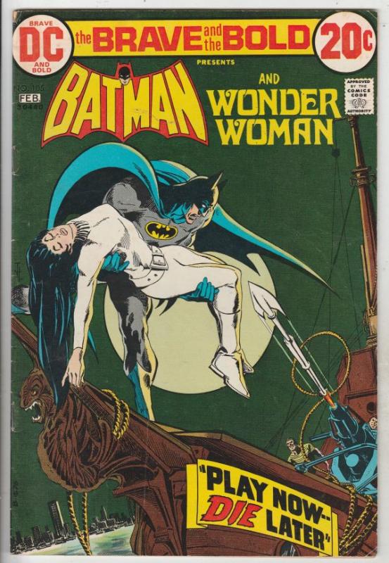 Brave and the Bold, The #105 (Feb-73) FN/VF Mid-High-Grade Batman, Wonder Woman