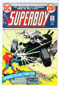 Superboy #196 The Living Ghost Superbaby (1973) DC VG