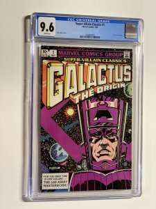 Super-villain classics 1 cgc 9.6 wp marvel galactus origin 1983