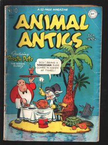 Animal Antics #10 1947-DC-Howie Post  Presto Pete cover & story-Raccoon Kids ...