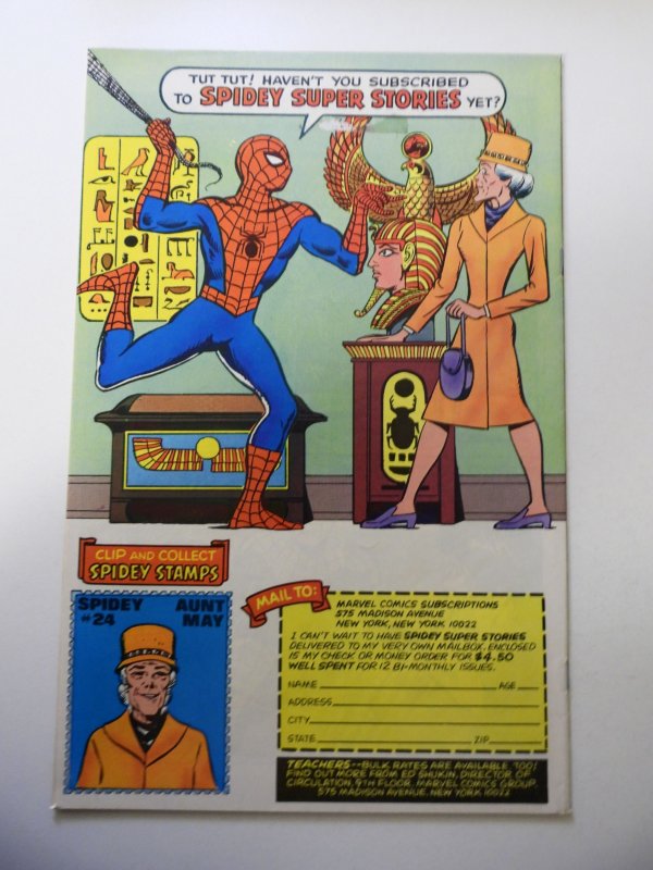 Spidey Super Stories #40 (1979) FN/VF Condition