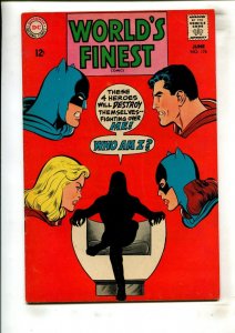 WORLDS FINEST COMICS #176 (6.0) BATGIRL, SUPERGIRL!! 1968