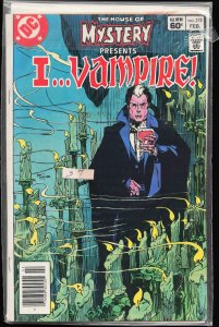 House of Mystery #313 (1983) I... Vampire!