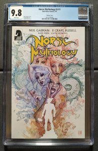 CGC Graded 9.8 Norse Mythology III #1 Variant Cover (2022)