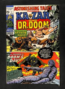 Astonishing Tales #1 Ka-Zar Doctor Doom!