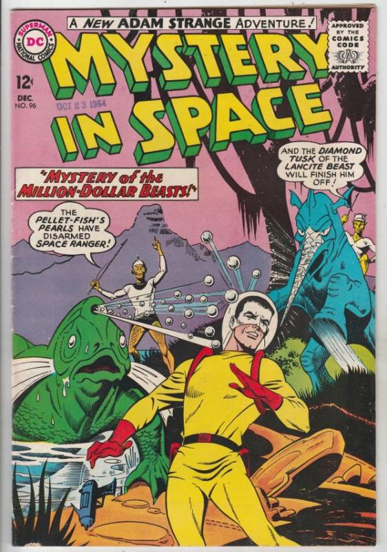 Mystery in Space #96 (Dec-64) VF+ High-Grade Adam Strange