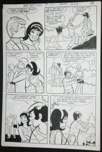 Date with Debbi #11 Complete 8 Page Story - The Lazy Lover! - 1970 by Doug Crane 