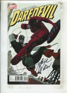 DAREDEVIL #2 (9.2) SIGNED BY MARK WAID!! 2011