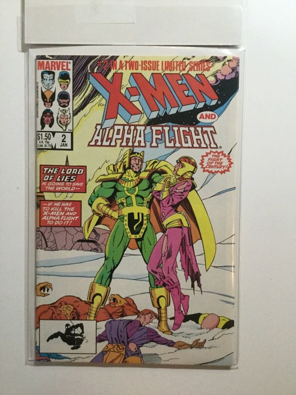 X-Men And Alpha Flight 1 2 Near Mint Nm Marvel